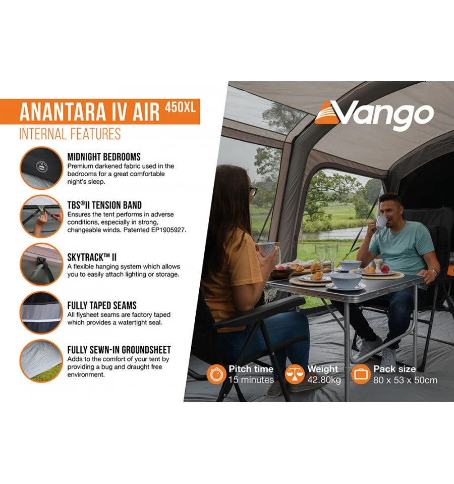 Vango Anantara IV Air 450XL Tent - Image 3