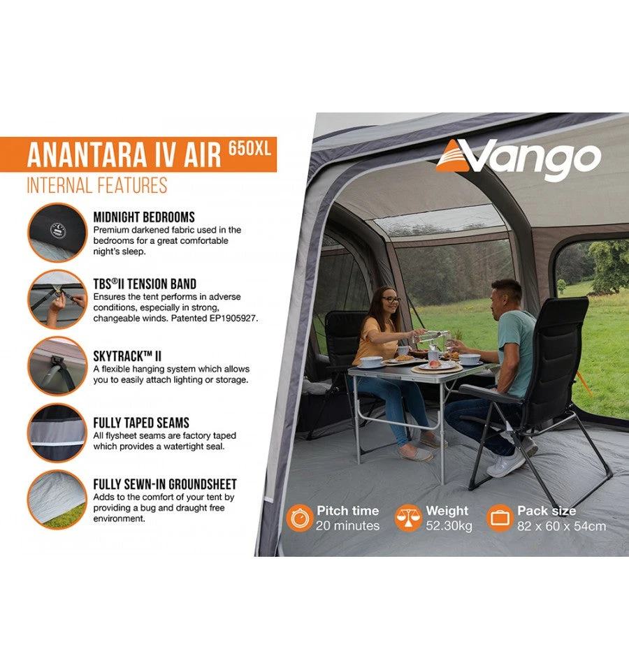 Vango Anantara IV Air 650XL Tent - Image 5