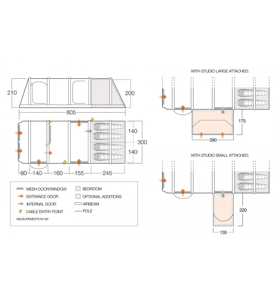 Vango Anantara Air TC 450XL Tent - Image 2