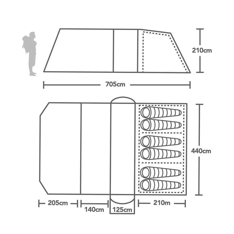 Vango Alderley Air 650XL - Image 2