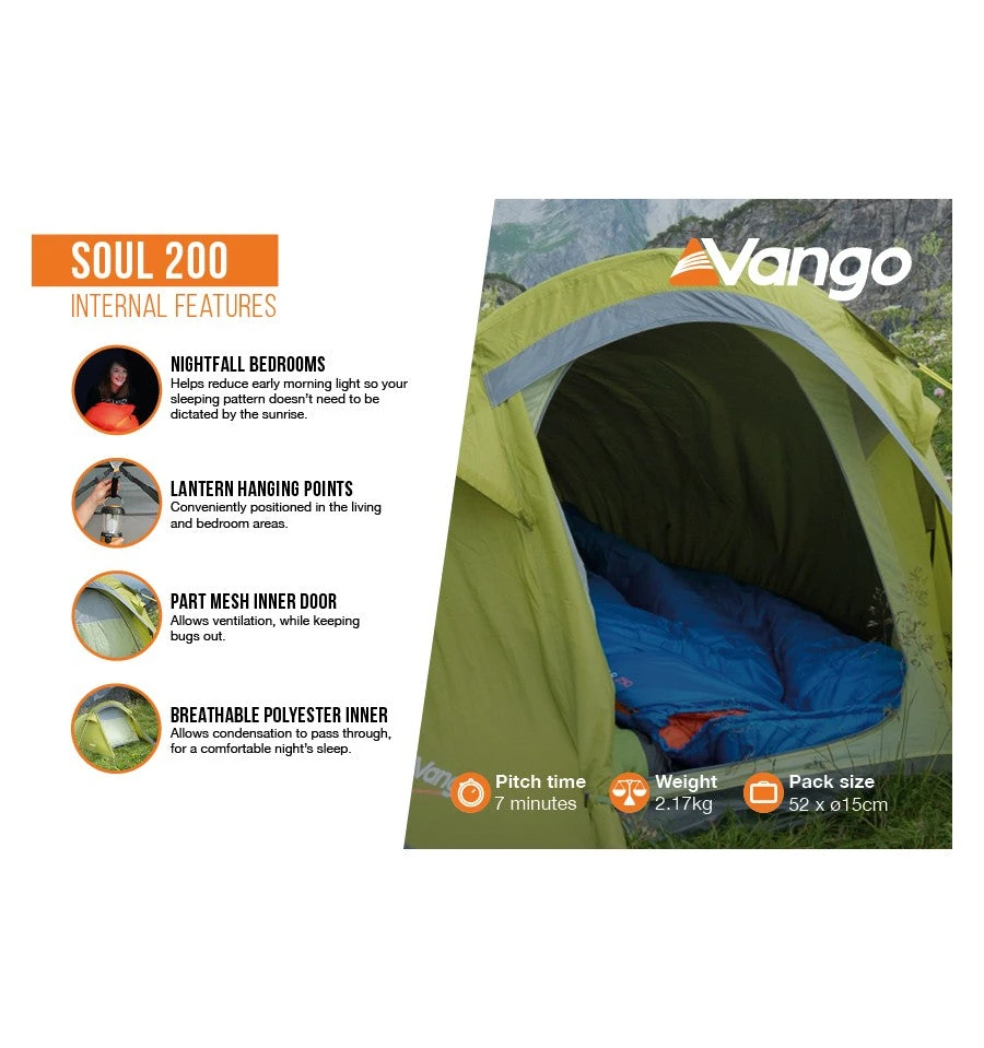 Vango Soul 200 Tent - Image 4